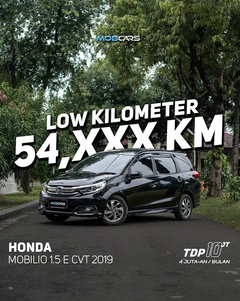 FREE BBM FULL TANK MOBILIO 1.5 E CVT MATIC 2019