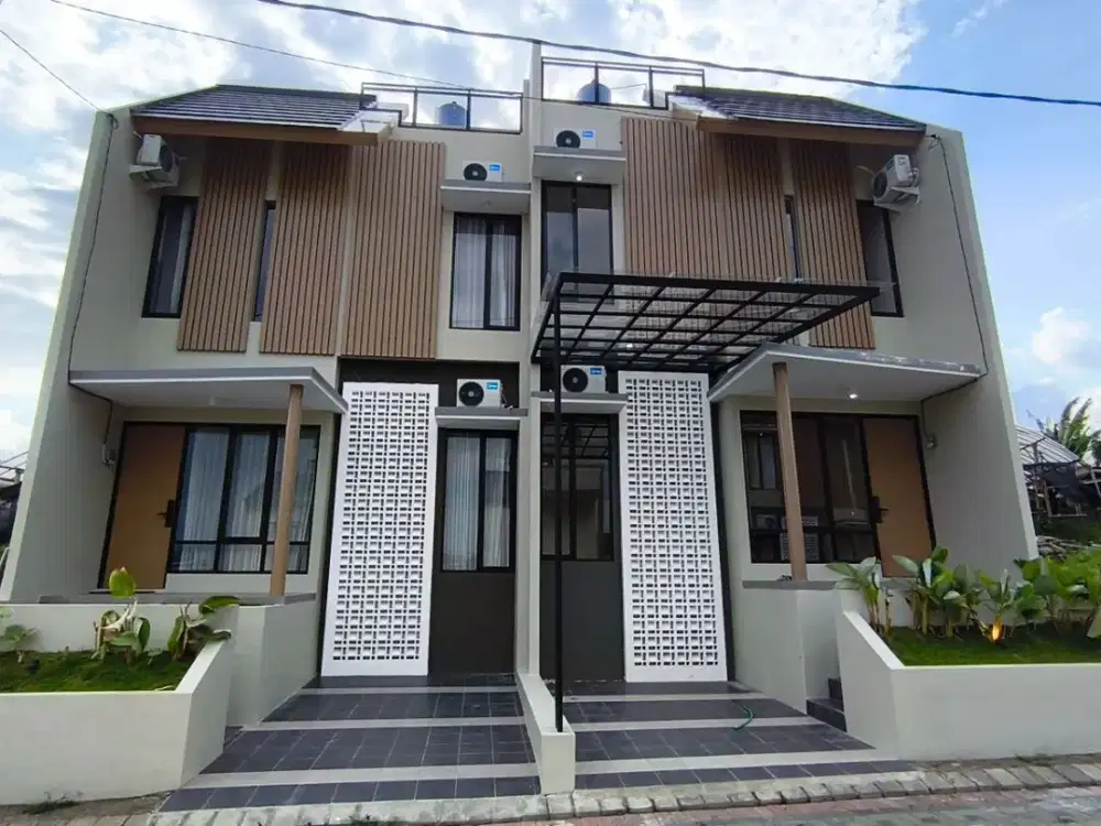 Vila Kota Batu dekat Alun Alun Batu Full Furnished 3 lantai hanya 800 Juta an