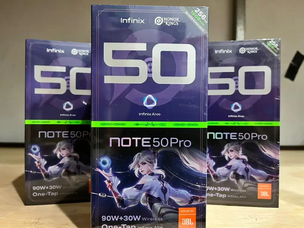Infinix Note 50 Pro 8GB+8GB/256GB Jual Murah New Segel