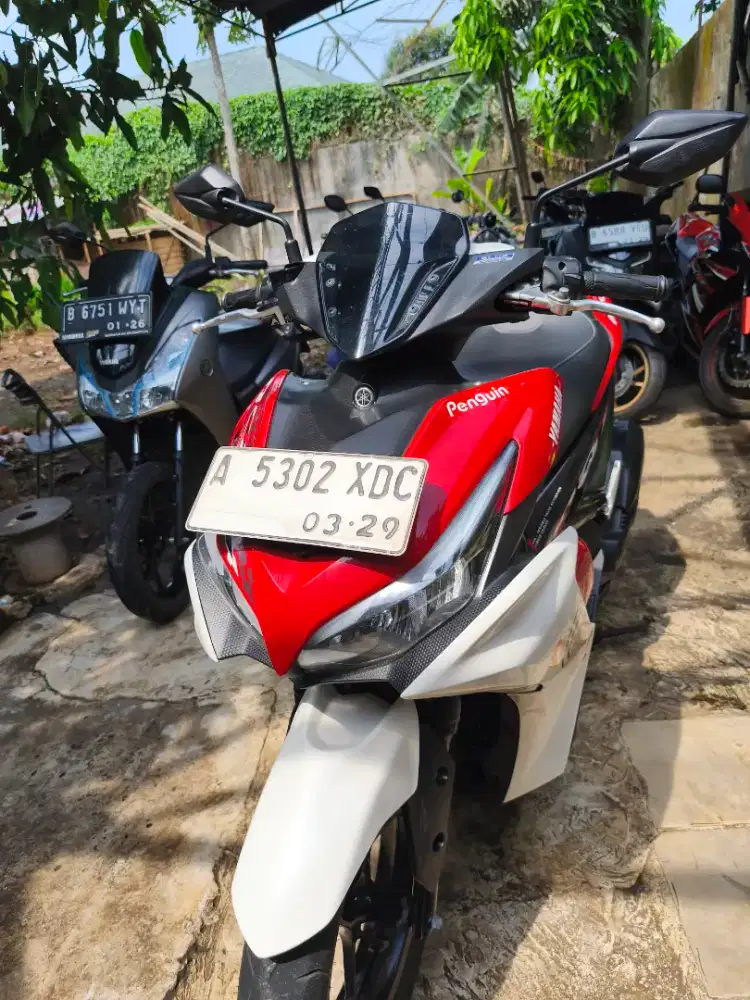 JUAL YAMAHA AEROX ALL NEW 2024 km 29 rb
