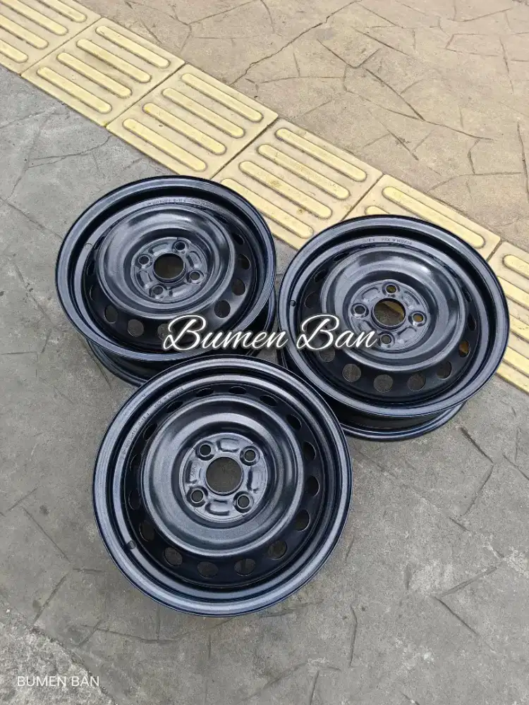 Velg Kaleng Calya Sigra R14 Pcd 4x100 Bijian Satuan Cadangan Serep