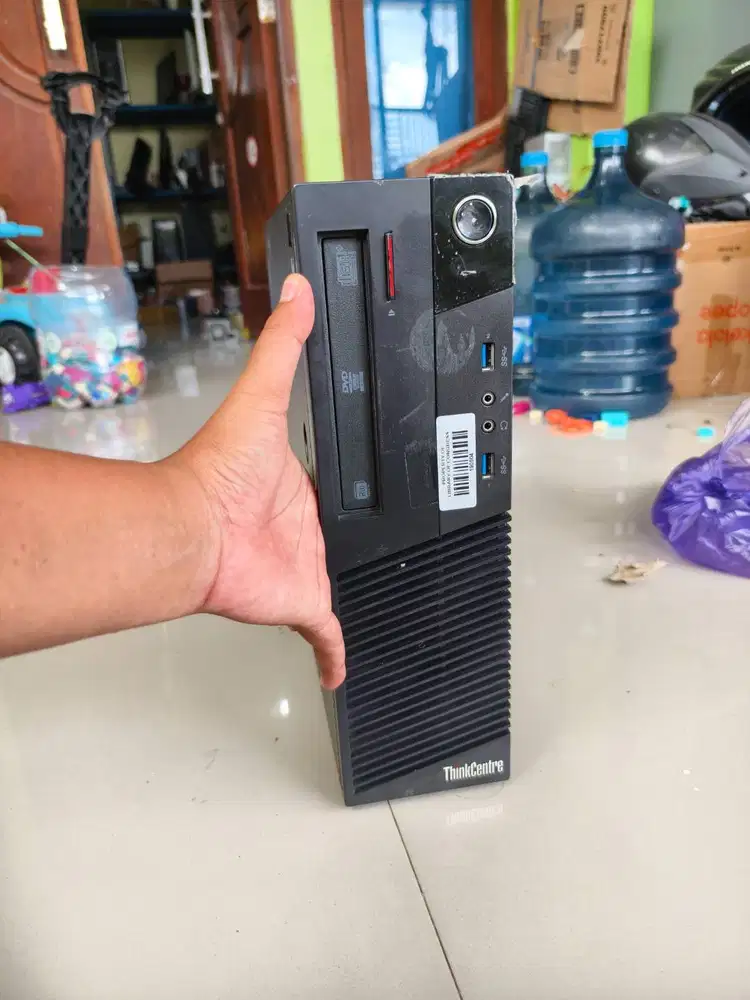 mini PC Lenovo intel gen 4 i5 3.7ghz fisik mulus FULL app dan game