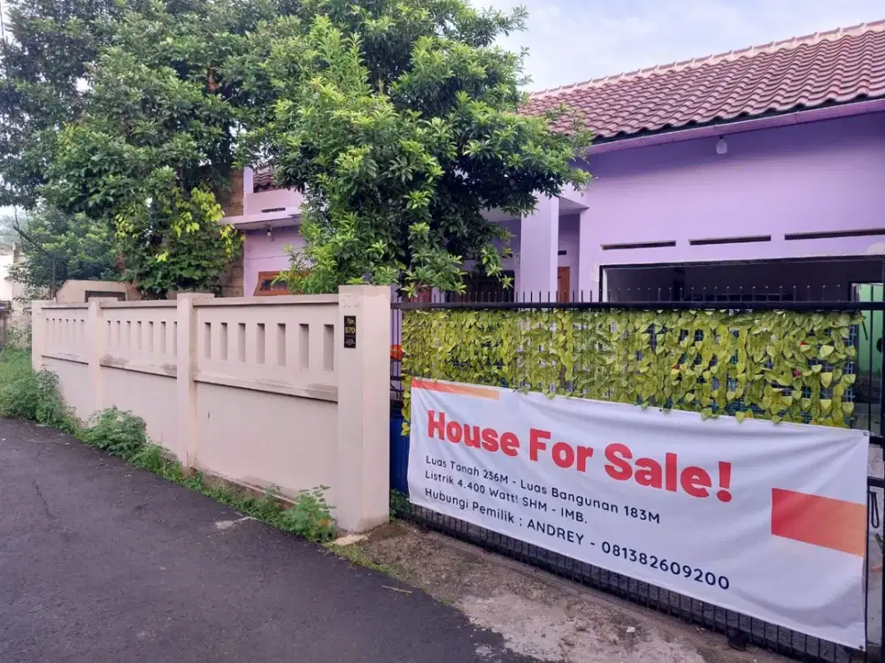 Dijual Cepat! Bu!, Strategis Dekat Alun-Alun Kota Depok!