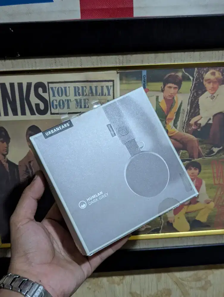 Headphone Headphones Headset Urbanears Humlan GREY Fullshet