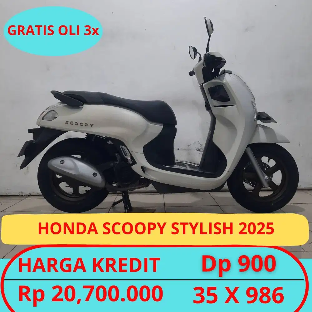 HONDA SCOOPY STYLISH 2025 DP HANYA 900 GUYSS