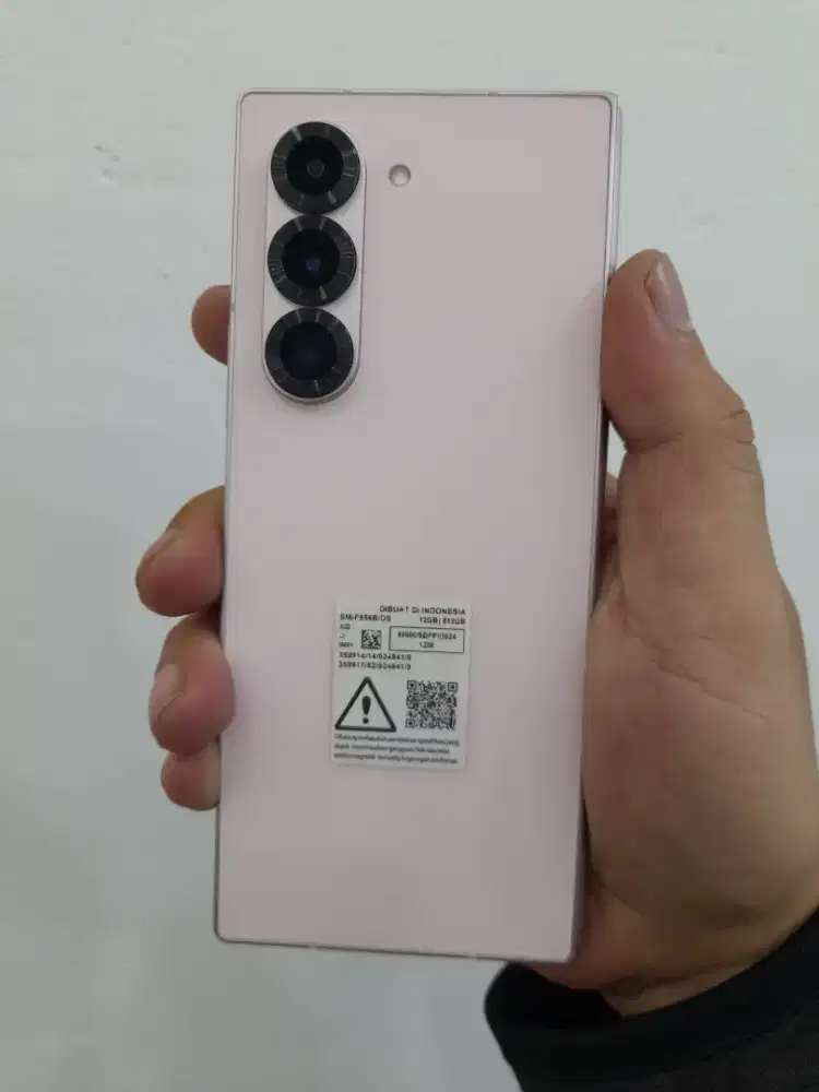 Samsung z fold 6 12/512gb pink like new