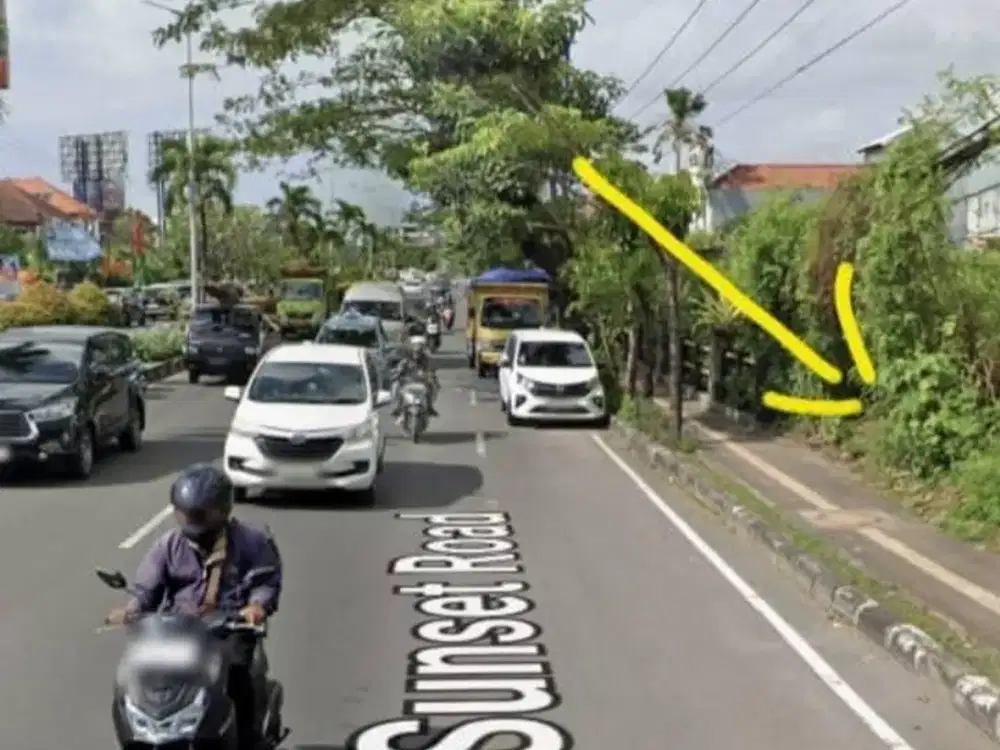 Tanah Murah Raya Sunset Road Kuta Badung