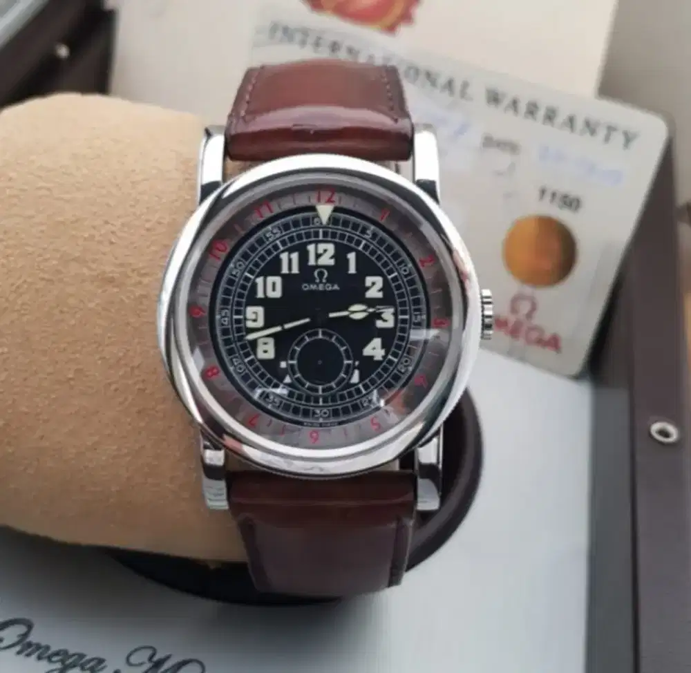 OMEGA 
THE MUSEUM COLLECTION 1938 PILOT'S LIMITED EDITION