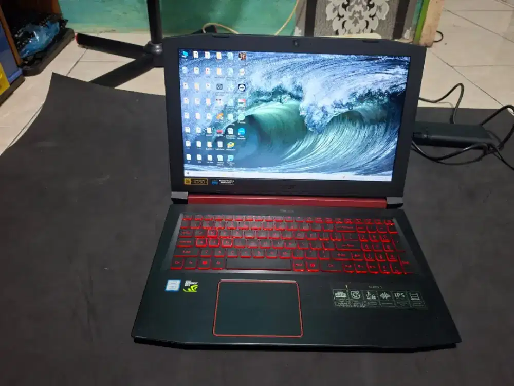 LAPTOP ACER NITRO AN515-52  -CORE I5 GEN8 -8GB -HDD 1TB -GAMING BOS