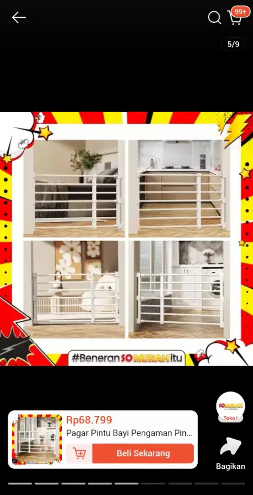 Dijual pagar bayi / pagar kucing