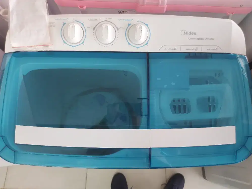 Mesin Cuci 2 tabung Midea