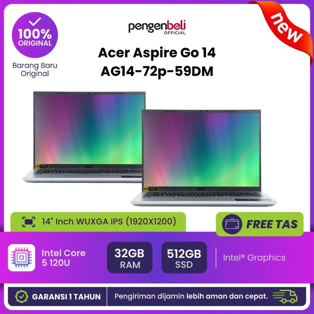 Laptop Super Canggih Acer Aspire Go14 - 59DM