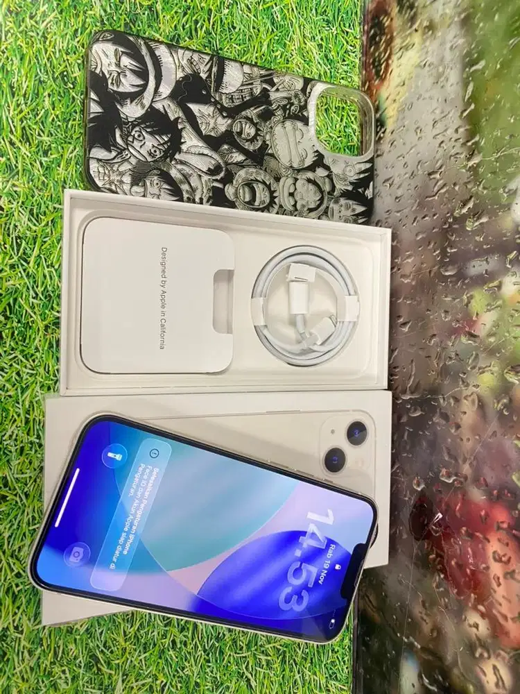 Iphone 13 iBox 128gb bh:94% pkeian bu dokter ky baru mulusnya