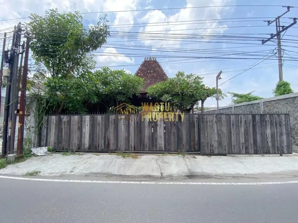 TANAH MURAH TEPI JALAN RAYA 6 MENIT DARI KAMPUS ISI