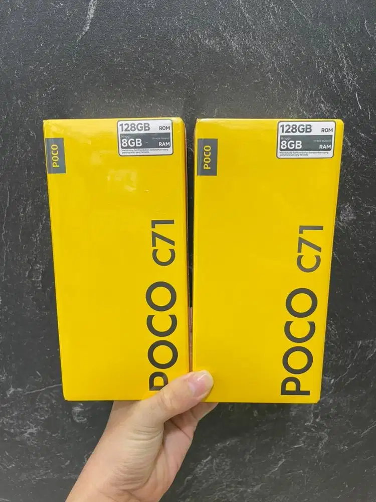 Poco C71 4/128 New Segel Resmi