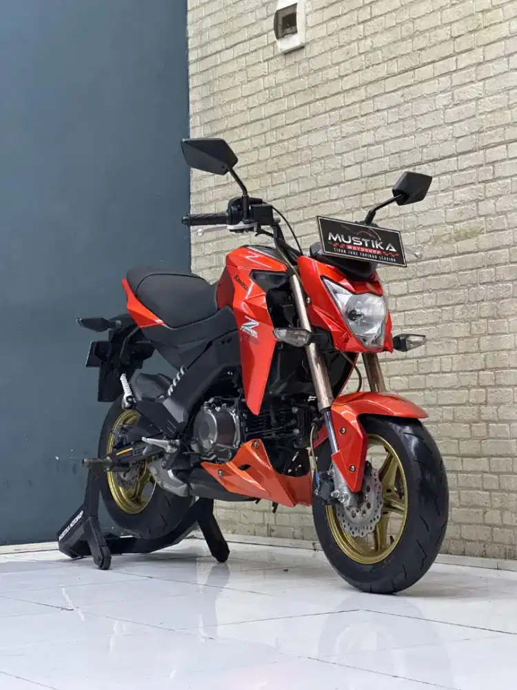 RARE COLOUR‼️ MINI BIKE KAWASAKI Z125 // Z-125 TH 2016 MULUS ODO 12rb