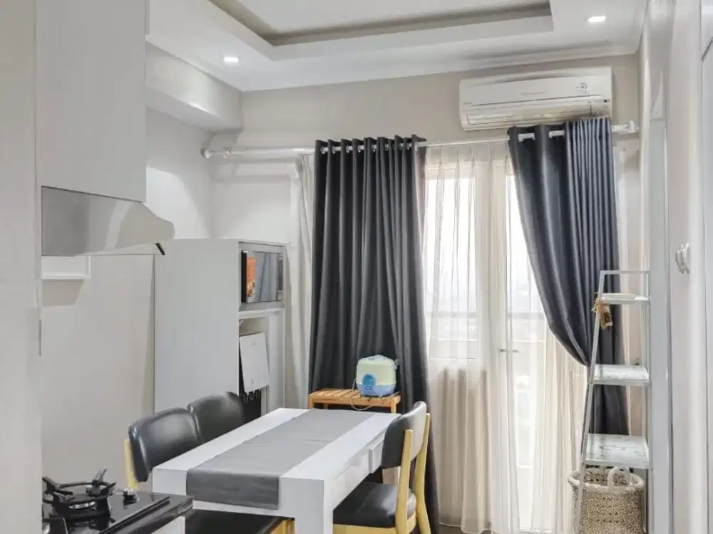 Apartemen the green pramuka city 2br furnish bagus