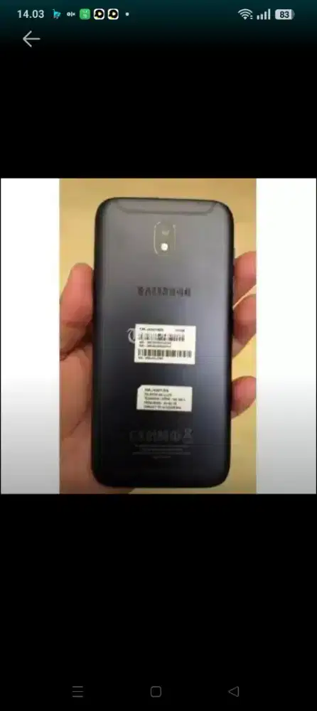 Samsung J5 Pro Ram 3 GB Internal 32 GB Jaringan 4G LTE