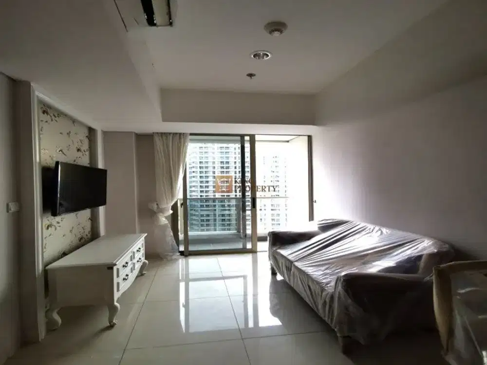 Selangkah ke Mall Taman Anggrek & Central Park, Disewakan 1BR Taman Anggrek Residences Design Modern Minimalist, Fasilitas Swimming Pool, Gym