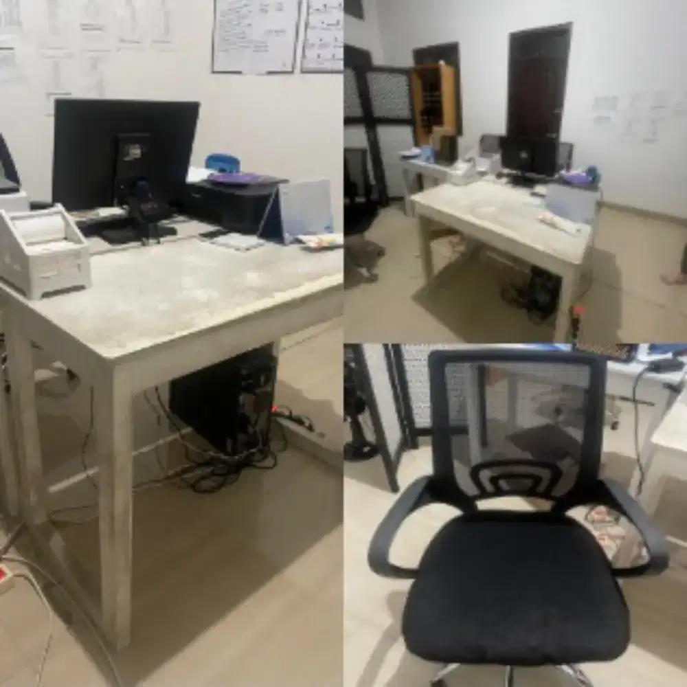 Meja dan kursi kantor
