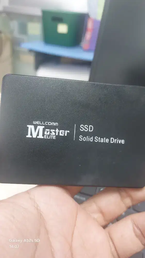 Jual BU SSD sata wellcome master 256Gb