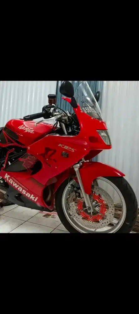 Kawasaki ninja rr krr full restorasi, part branded bandung