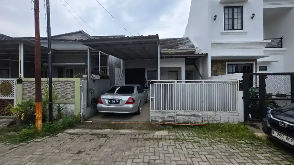 Rumah modern minimalis siap huni dekat komplek goodyear