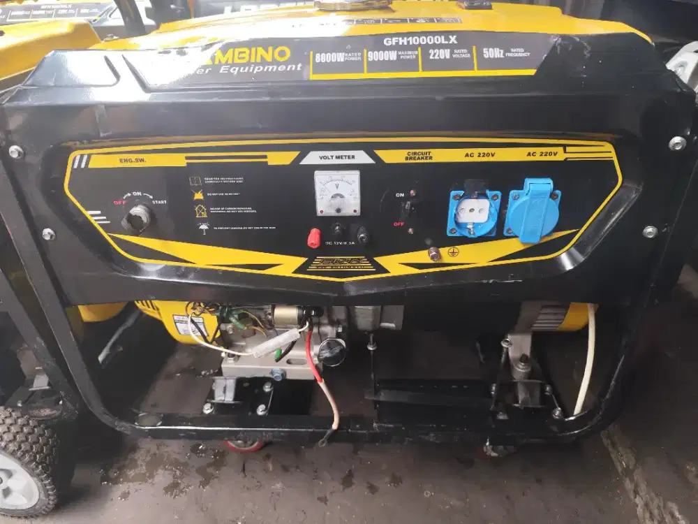 Genset Gambino tipe 10000 maximum 9000w