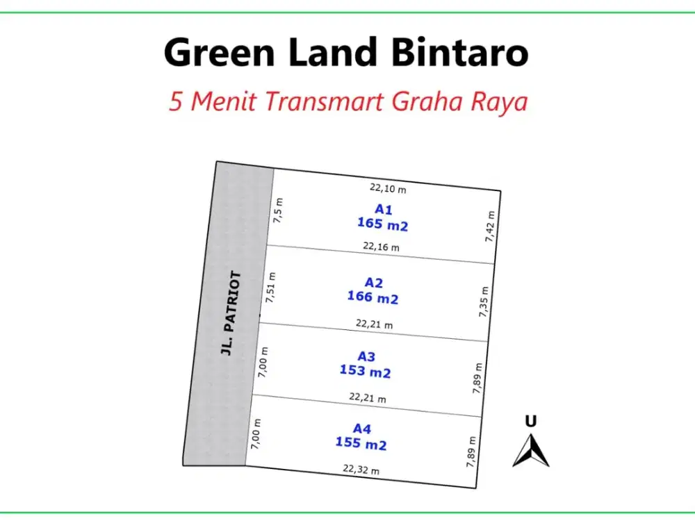 Jual Tanah Kavling Graha Raya, Strategis 5 Menit RS Brawijaya