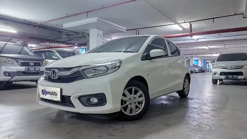 TDP 8,JT Honda Brio Satya 1.2 E Bensin-AT Putih 2020