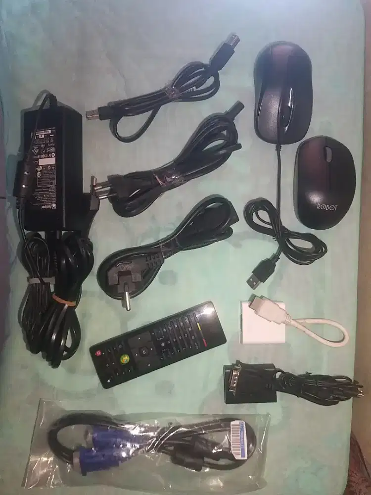 Borongan Mouse & Kabel VGA HDMI Printer Adapter