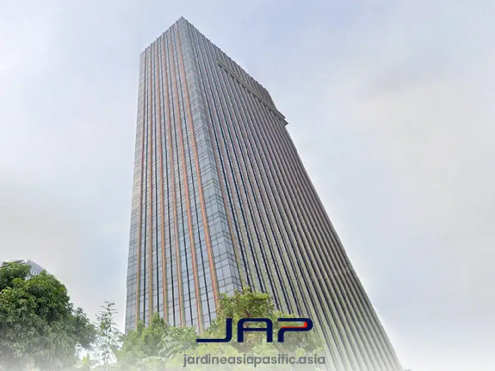 Sewa Kantor Alamanda Tower Luas 300 M2 Bare Dekat Akses Toll