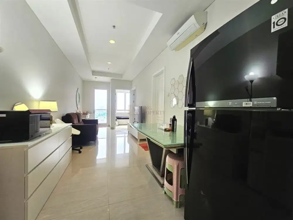 Hanya Bawa koper & Siap Huni, Disewakan Apartemen Grand Madison 2BR Furnished Lengkap, Dekat Ke Mall TA & Central Park Di Tanjung Duren Jakarta Barat