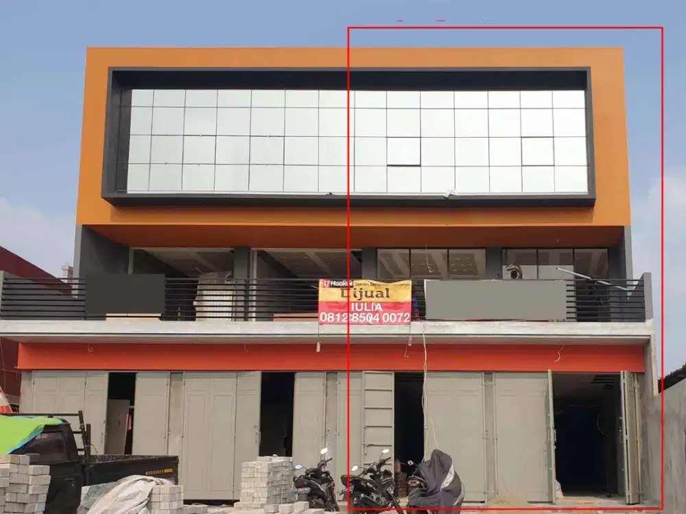 Ruko Gandeng Strategis di Raden Saleh Tangerang – 3 Lantai, 7x25m, SHM, Dekat akses Tol