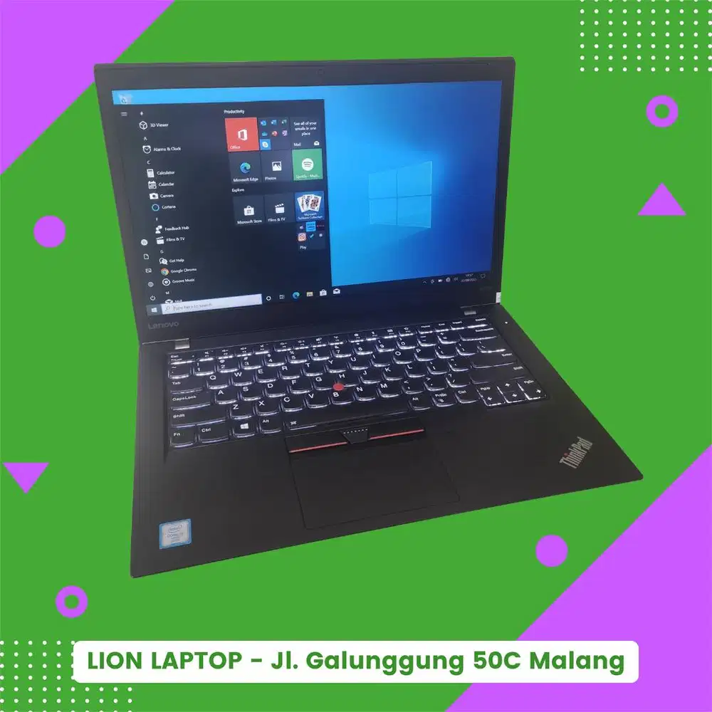 RAM 8GB SSD 256GB Core i5 Touchscreen SLIM Lenovo Thinkpad T470s [20|1