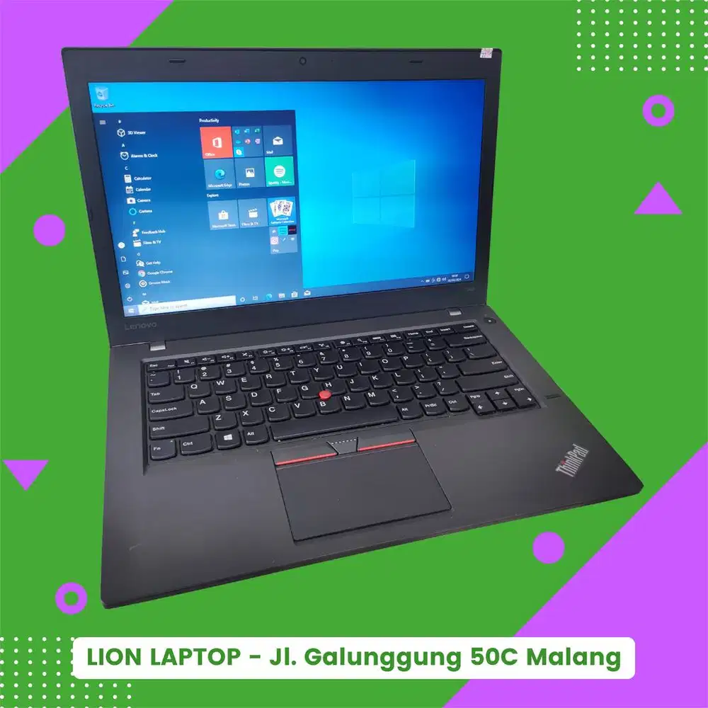 RAM 8GB Core i5 SSD 256GB Lenovo Thinkpad T460 [20|11]