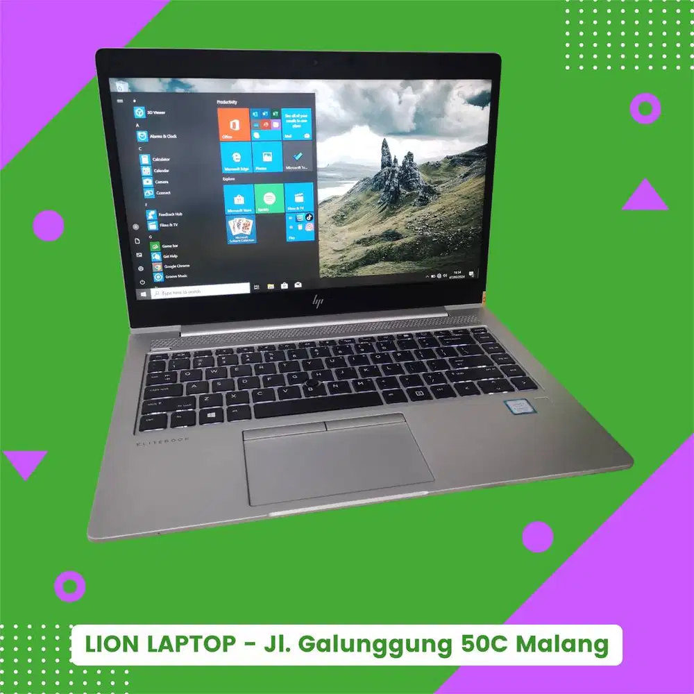 Core i5 Gen 8 RAM 8GB SSD 256GB HP Elitebook 840 G5 [20|11]