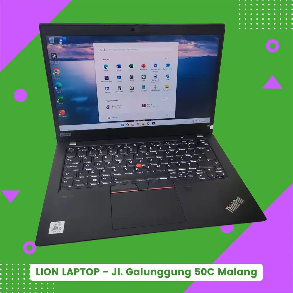 Core i5 Gen 10 slim mulus RAM 8GB SSD 256 Lenovo Thinkpad X13 [20|11]