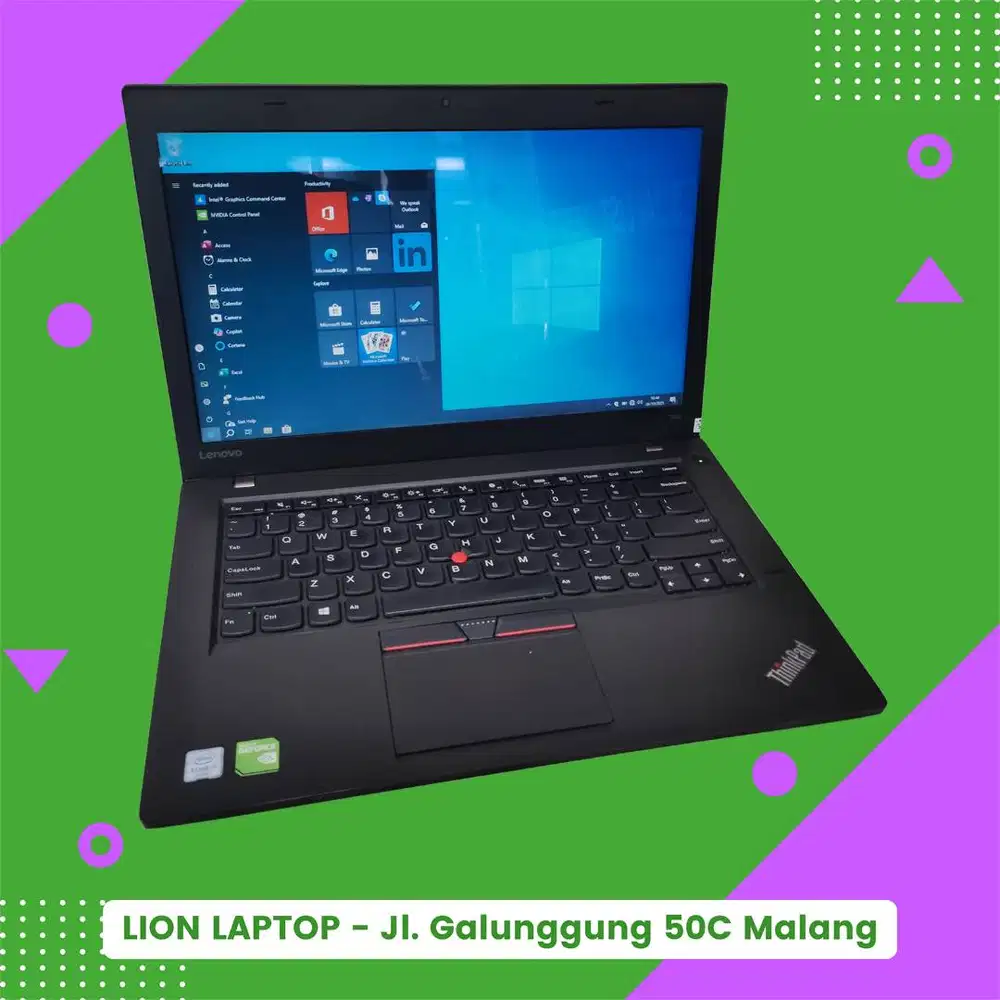 Double VGA Core i7 RAM 8GB Lenovo Thinkpad T460 [20|11]