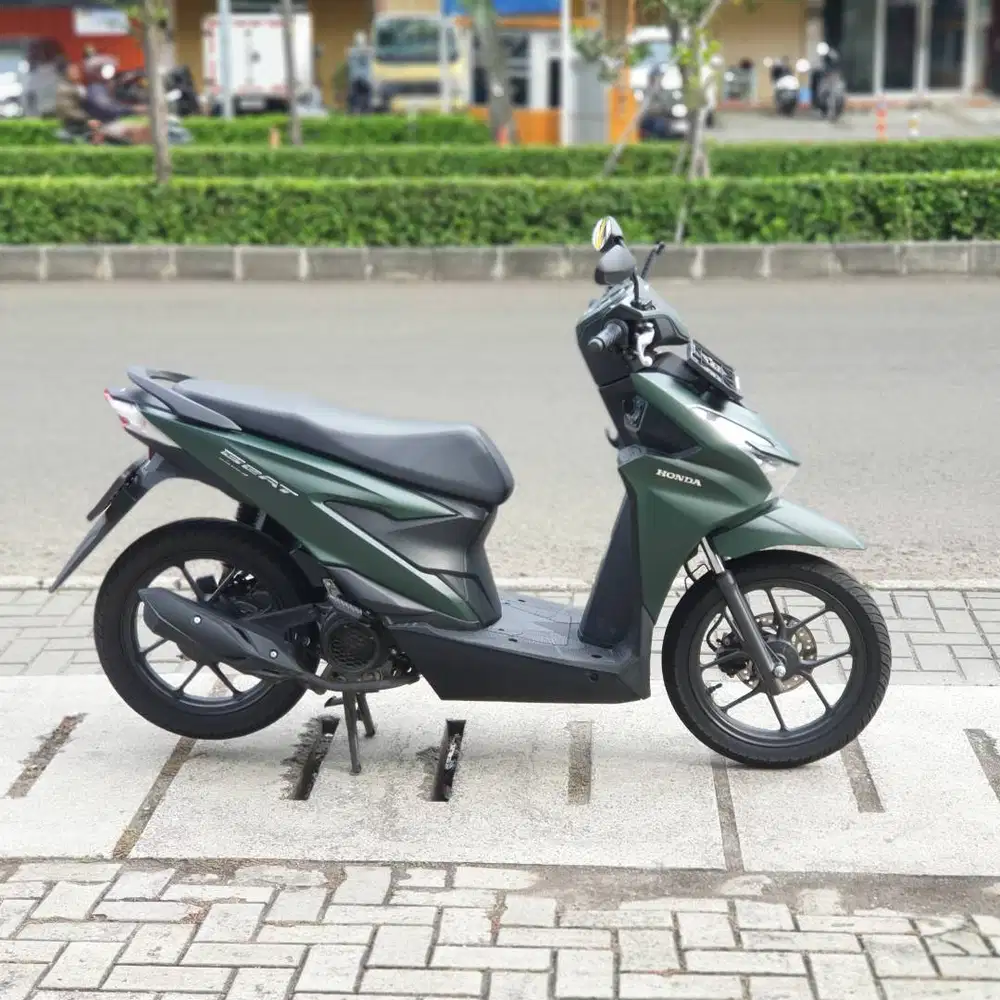 KM 1K AJA! HONDA NEW BEAT 110 DELUXE 2025 HIJAU PAJAK PANJANG GRESS