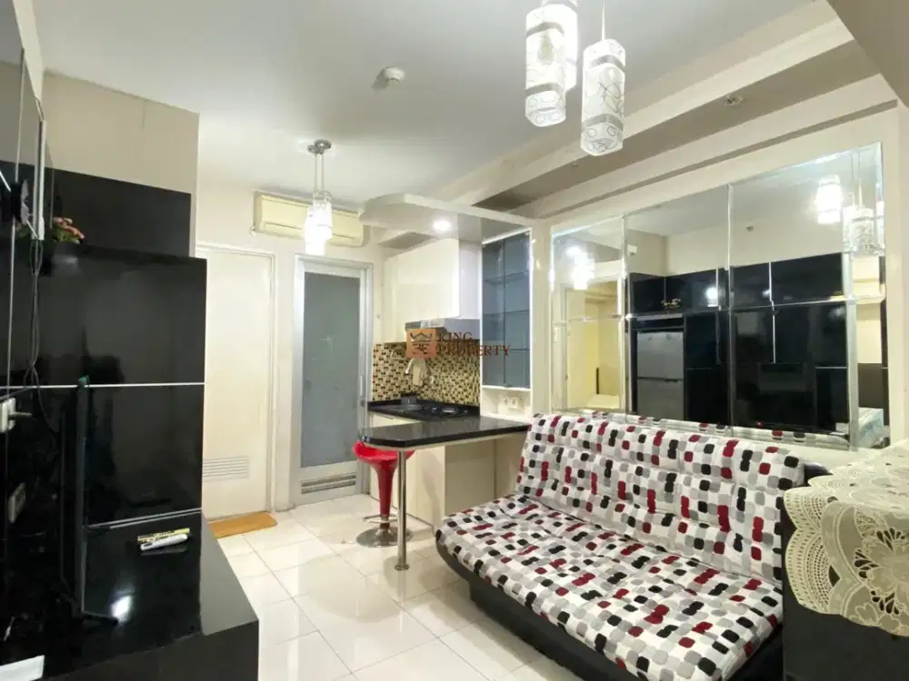 Tinggal masuk, 2BR 35m² Full Furnish Tower Depan, View Kota Green Bay Pluit Greenbay