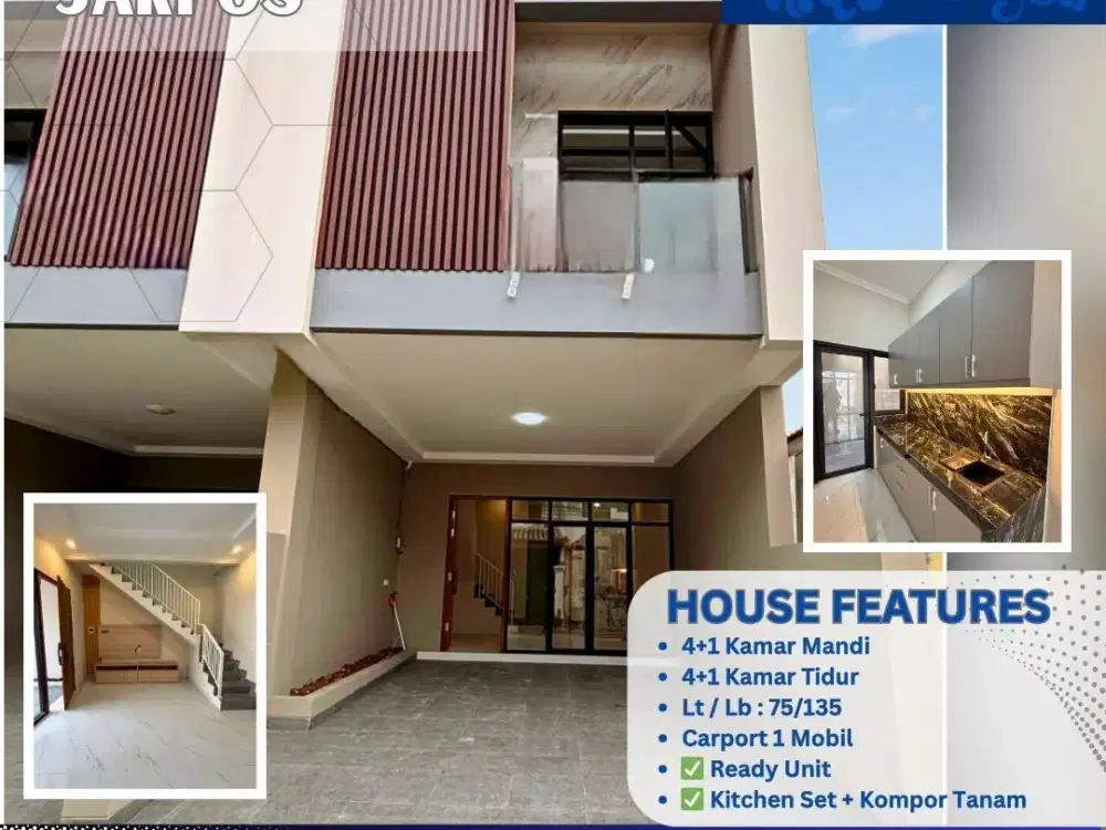 Unit Baru Kemayoran Sumur Baru Jakarta Pusat – 4 Kamar, Siap Huni! ZN57