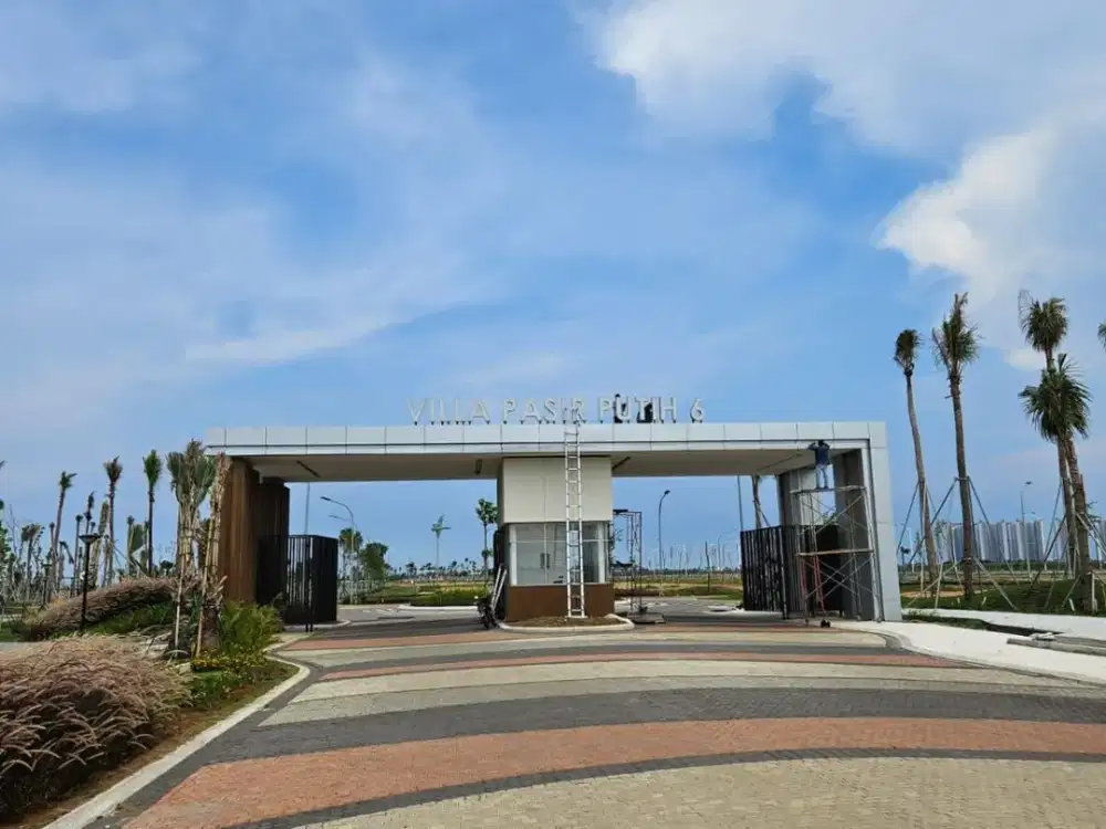 Kavling Villa Pasir Putih 6 PIK 2 uk 10x25 hrg 20,5jt/m2