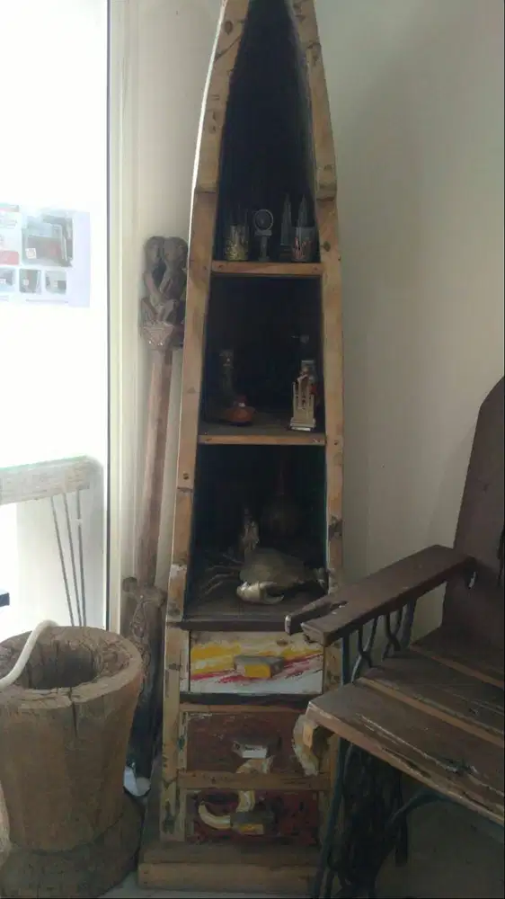 DIJUAL LEMARI PANJANG PERAHU MURAH