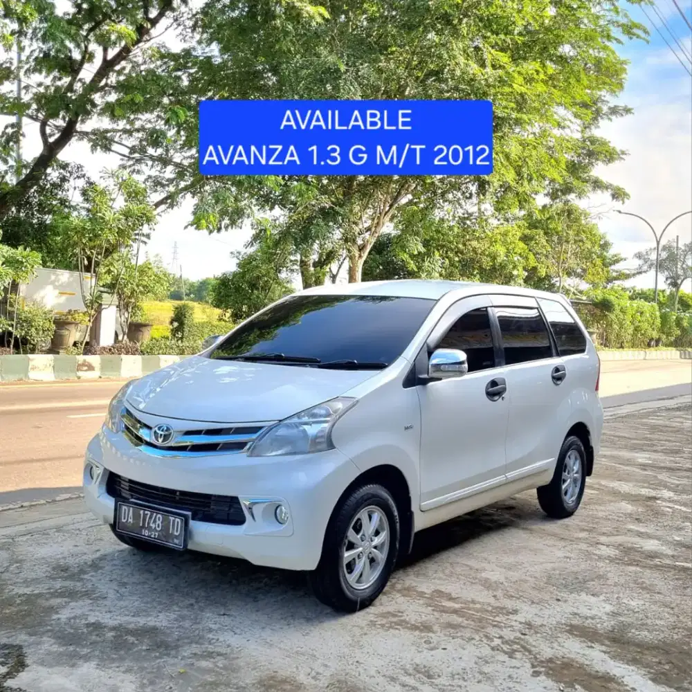 Toyota Avanza 1.3 G M/T 2012