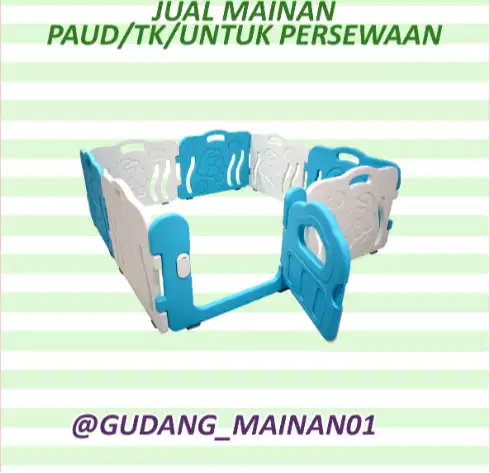 Mainan Indoor Playground Pagar-pagaran Berkualitas Tinggi