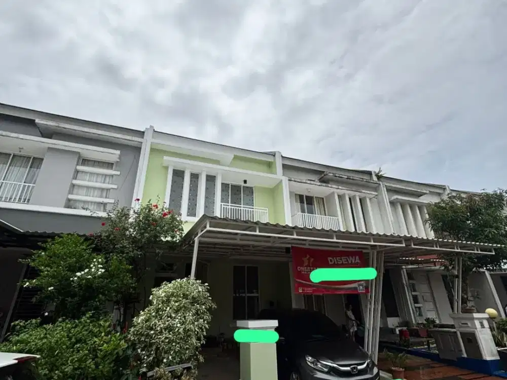 Disewakan Rumah Siap Huni Cluster Topaz  PHG Gading Serpong