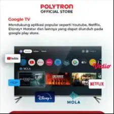 QLED SMART CINEMAX LED TV POLYTRON 50 INCH - 50 QG 9059 FREE BRACKET