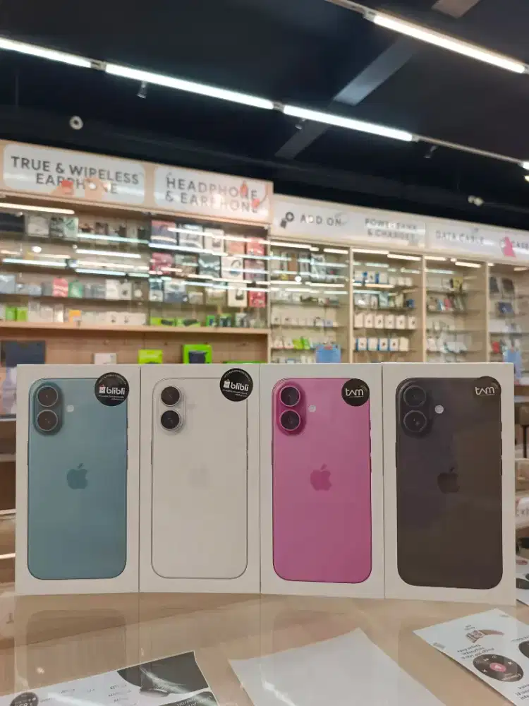 iPhone 16 iBox 128GB Resmi Garansi 1 Tahun Murah Malang