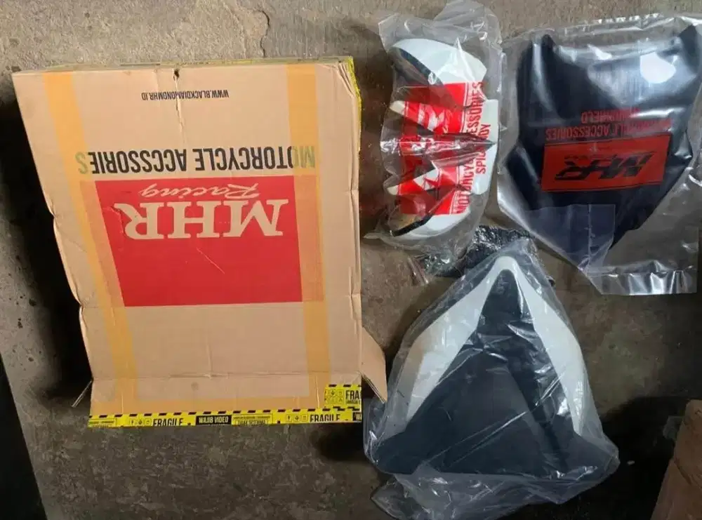 Visor + tameng + spion pcx 150